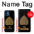 S2331 Gold Leaf Buddhist Om Symbol Case Cover Custodia per iPhone 12 mini