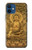 S2452 Buddha Bas Relief Art Graphic Printed Case Cover Custodia per iPhone 12 mini