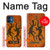S2901 Lizard Aboriginal Art Case Cover Custodia per iPhone 12 mini