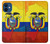 S3020 Ecuador Flag Case Cover Custodia per iPhone 12 mini