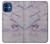 S3215 Seamless Pink Marble Case Cover Custodia per iPhone 12 mini
