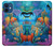 S3227 Underwater World Cartoon Case Cover Custodia per iPhone 12 mini