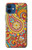 S3402 Floral Paisley Pattern Seamless Case Cover Custodia per iPhone 12 mini