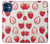 S3481 Strawberry Case Cover Custodia per iPhone 12 mini