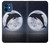 S3510 Dolphin Moon Night Case Cover Custodia per iPhone 12 mini