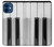 S3524 Piano Keyboard Case Cover Custodia per iPhone 12 mini