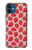 S3719 Strawberry Pattern Case Cover Custodia per iPhone 12 mini