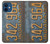 S3750 Vintage Vehicle Registration Plate Case Cover Custodia per iPhone 12 mini