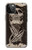 S1676 Skull Rose Case Cover Custodia per iPhone 12 Pro Max