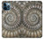 S1788 Ammonite Fossil Case Cover Custodia per iPhone 12 Pro Max