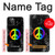 S2356 Peace Sign Case Cover Custodia per iPhone 12 Pro Max