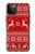 S2835 Christmas Reindeer Knitted Pattern Case Cover Custodia per iPhone 12 Pro Max