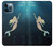 S3250 Mermaid Undersea Case Cover Custodia per iPhone 12 Pro Max