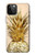 S3490 Gold Pineapple Case Cover Custodia per iPhone 12 Pro Max