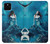 S0899 Mermaid Case Cover Custodia per Google Pixel 5