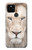 S2399 White Lion Face Case Cover Custodia per Google Pixel 5