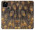 S3691 Gold Peacock Feather Case Cover Custodia per Google Pixel 5