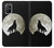 S1981 Wolf Howling at The Moon Case Cover Custodia per OnePlus 8T