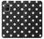 S2299 Black Polka Dots Case Cover Custodia per OnePlus 8T