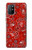 S3354 Red Classic Bandana Case Cover Custodia per OnePlus 8T