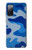 S2958 Army Blue Camo Camouflage Case Cover Custodia per Samsung Galaxy S20 FE