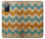 S3033 Vintage Wood Chevron Graphic Printed Case Cover Custodia per Samsung Galaxy S20 FE