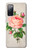 S3079 Vintage Pink Rose Case Cover Custodia per Samsung Galaxy S20 FE