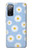 S3681 Daisy Flowers Pattern Case Cover Custodia per Samsung Galaxy S20 FE