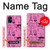 S2885 Paris Pink Case Cover Custodia per Samsung Galaxy M51