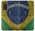 S3297 Brazil Flag Vintage Football Graphic Case Cover Custodia per Samsung Galaxy Z Fold2 5G