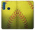 S3031 Yellow Softball Ball Case Cover Custodia per Motorola One Fusion+