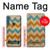 S3033 Vintage Wood Chevron Graphic Printed Case Cover Custodia per Motorola One Fusion+