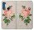 S3079 Vintage Pink Rose Case Cover Custodia per Motorola One Fusion+