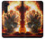 S0863 Hell Fire Skull Case Cover Custodia per Motorola Edge