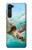 S1377 Ocean Sea Turtle Case Cover Custodia per Motorola Edge