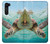 S1377 Ocean Sea Turtle Case Cover Custodia per Motorola Edge