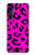 S1850 Pink Leopard Pattern Case Cover Custodia per Motorola Edge