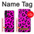 S1850 Pink Leopard Pattern Case Cover Custodia per Motorola Edge