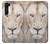 S2399 White Lion Face Case Cover Custodia per Motorola Edge