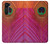 S3201 Pink Peacock Feather Case Cover Custodia per Motorola Edge