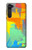 S3423 Brush Stroke Case Cover Custodia per Motorola Edge