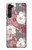 S3716 Rose Floral Pattern Case Cover Custodia per Motorola Edge