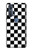 S1611 Black and White Check Chess Board Case Cover Custodia per Motorola Edge+