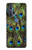 S1965 Peacock Feather Case Cover Custodia per Motorola Edge+