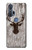 S2505 Reindeer Head Old Wood Texture Graphic Case Cover Custodia per Motorola Edge+ S2505 Reindeer Head Old Wood Texture Graphic Case Cover Custodia per Motorola Edge+