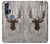 S2505 Reindeer Head Old Wood Texture Graphic Case Cover Custodia per Motorola Edge+ S2505 Reindeer Head Old Wood Texture Graphic Case Cover Custodia per Motorola Edge+