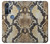 S2703 Snake Skin Texture Graphic Printed Case Cover Custodia per Motorola Edge+