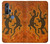 S2901 Lizard Aboriginal Art Case Cover Custodia per Motorola Edge+