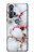 S2920 Bloody Marble Case Cover Custodia per Motorola Edge+