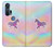 S3203 Rainbow Unicorn Case Cover Custodia per Motorola Edge+